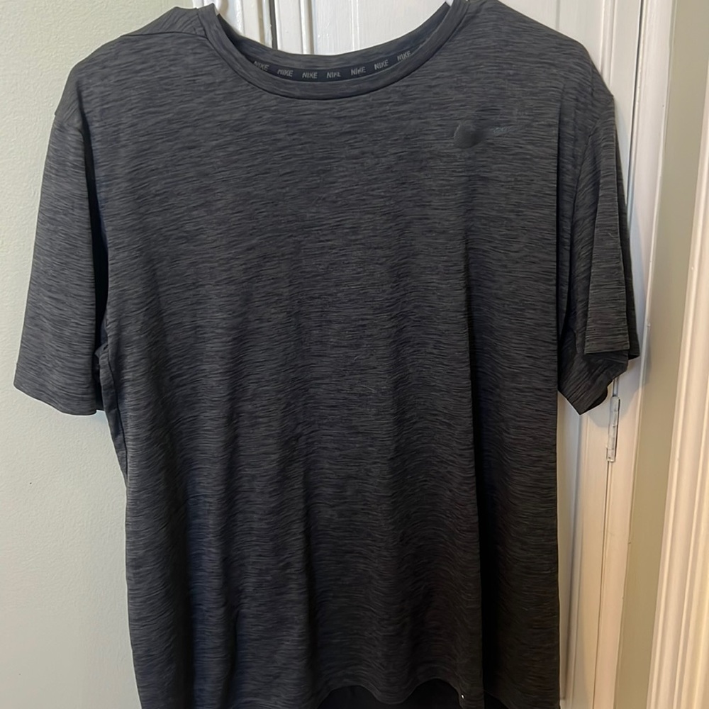 Nike Dri-Fit gray t shirt